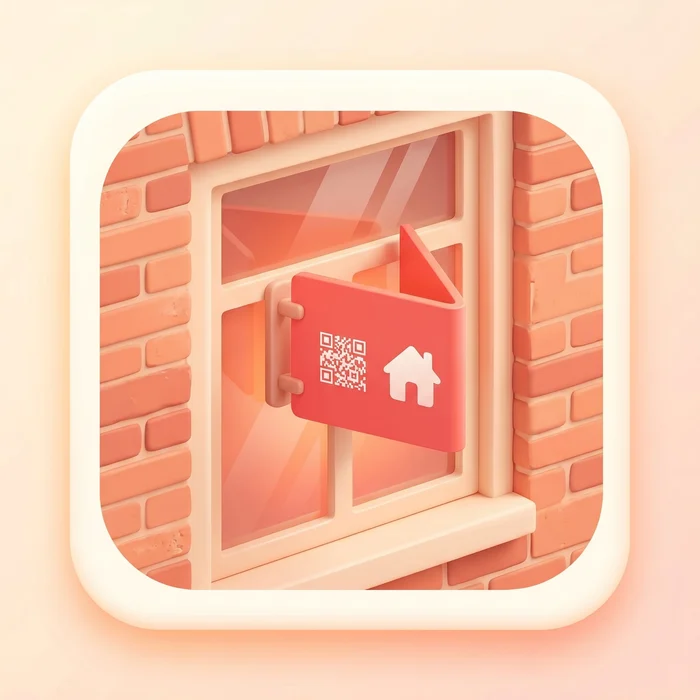 Je krijgt een QR-code voor je site en mailing, plus een uniek raambord dat we je toesturen.